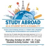 Study Abroad as a student with a disability