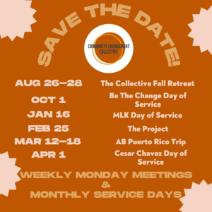 Save The Date for our Fall Events