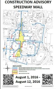 Speedway Mall Accessible Routes Aug. 1