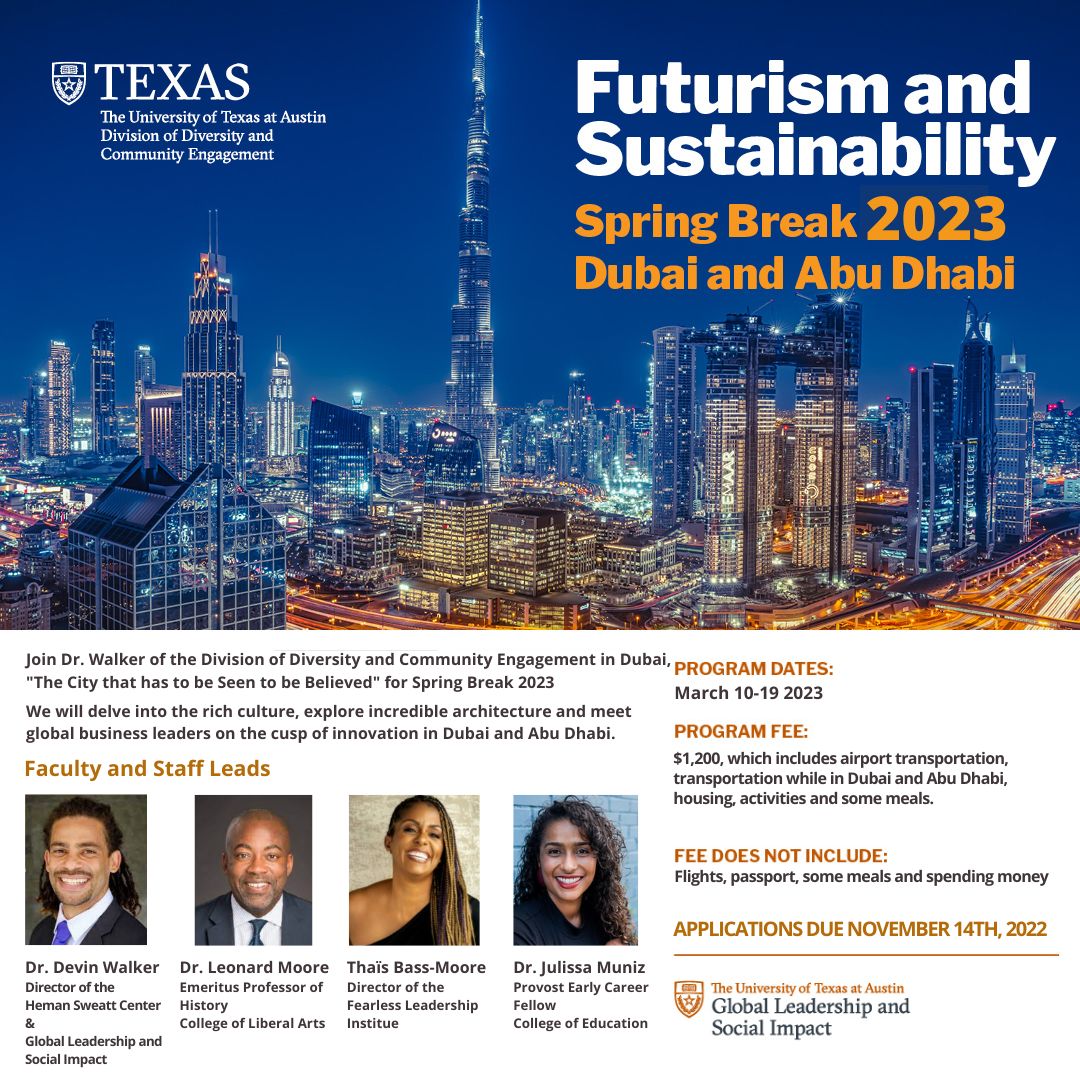 Futurism and Sustainability 2023 flyer
