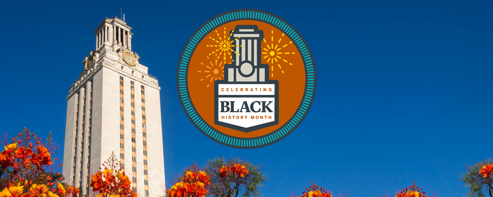 Celebrating Black History Month banner